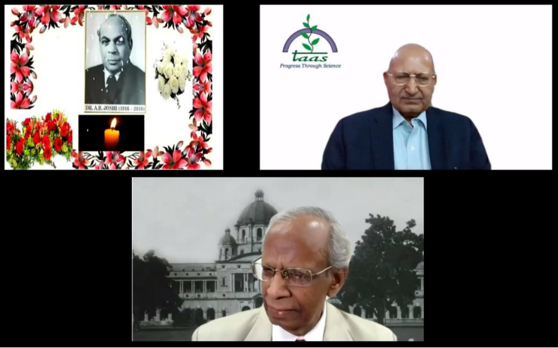 Dr. A.B. Joshi Memorial Lecture by Dr. Dr. R.S. Paroda, Former President, NAAS and Chairman TAAS Chaired by Prof. R.B. Singh, Former President, NAAS at XV ASC