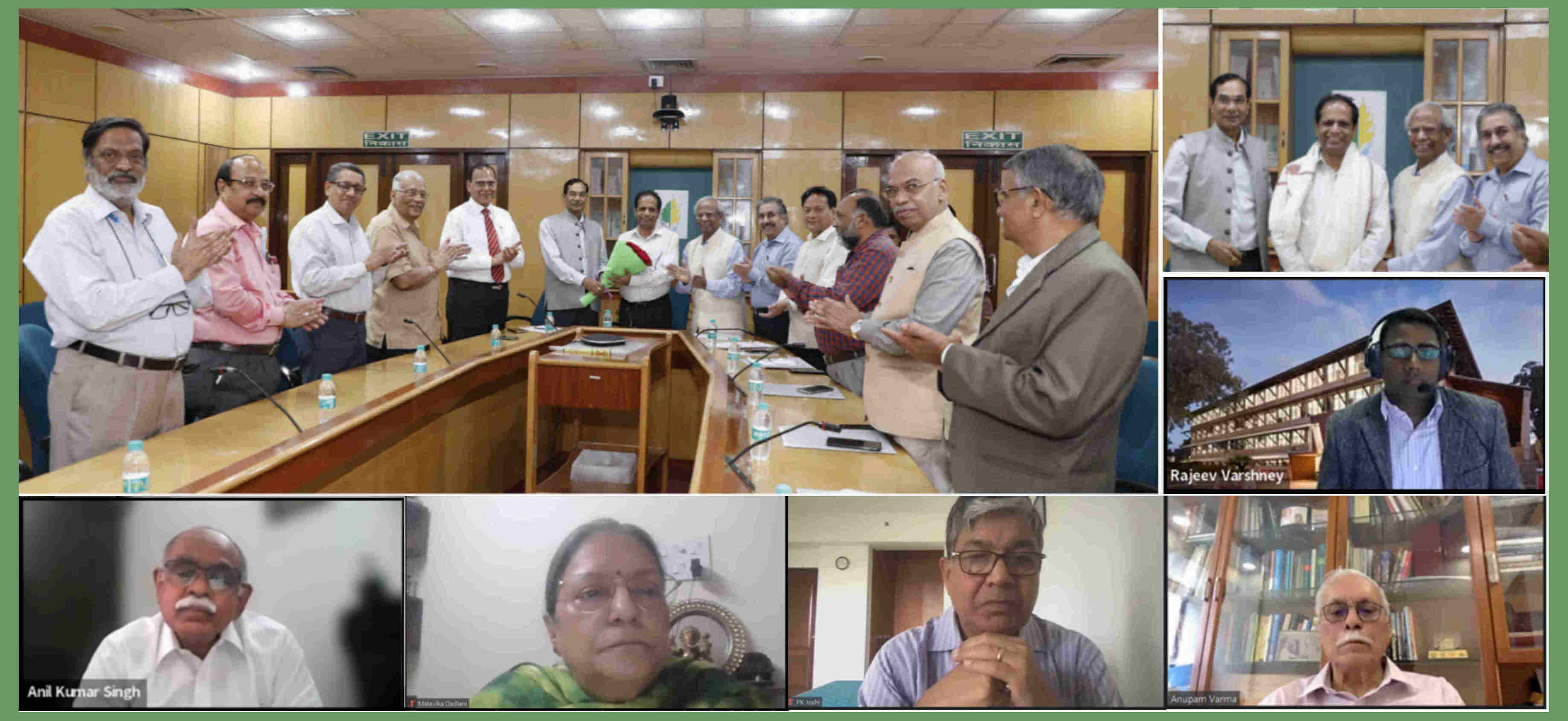 Felicitation of NAAS Fellow Dr. Himanshu Pathak who has assumed charge as Secretary, Department of Agricultural Research and Education, Govt. of India and Director General, Indian Council of Agricultural Research on August 1, 2022