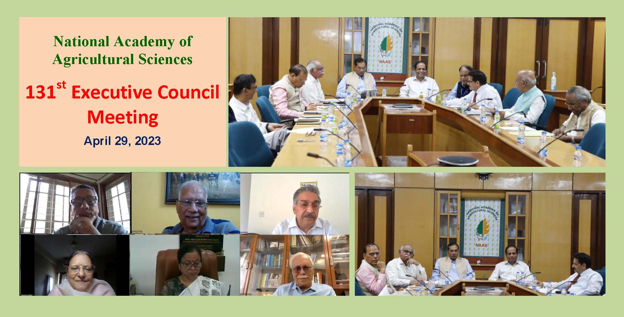 131st Executive Council meeting of the Academy