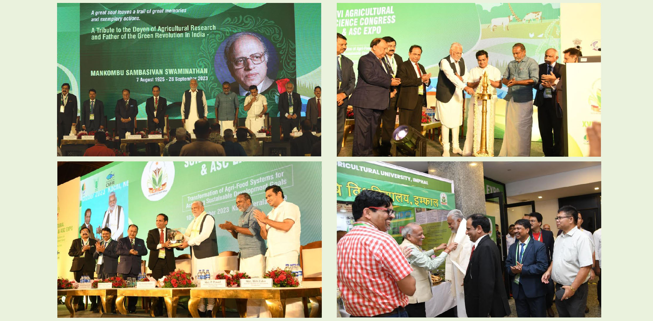 Inauguration of XVI Agricultural Science Congress