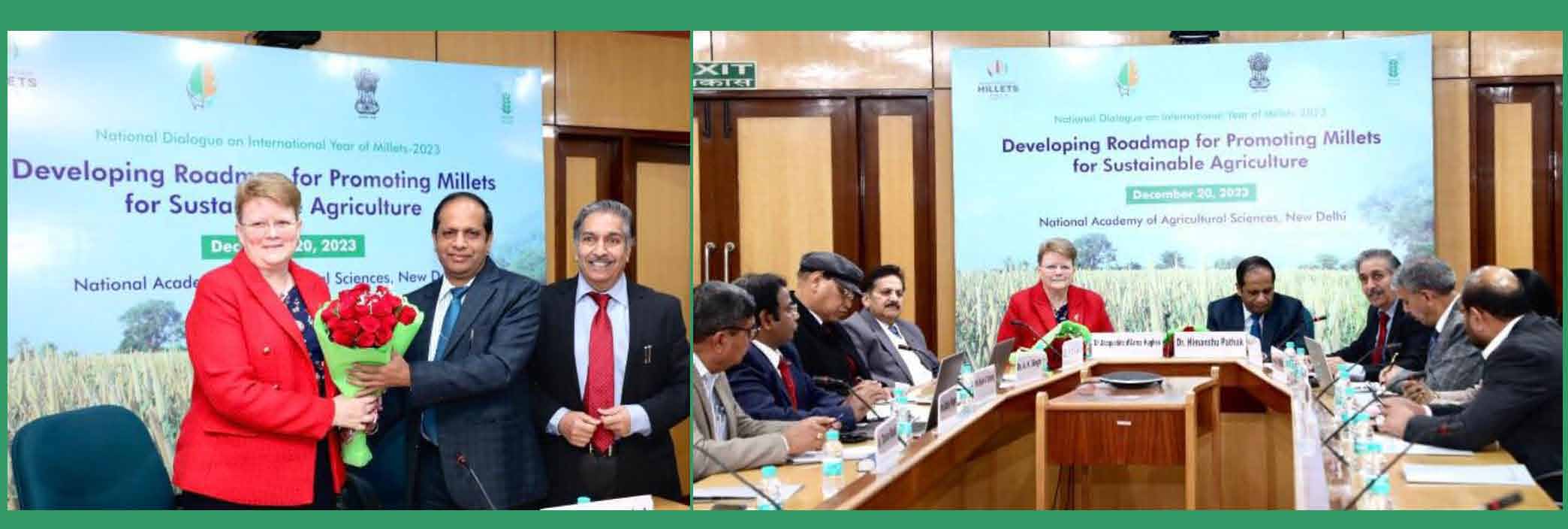 National Dialogue on International Year of Millets 2023 – Developing Roadmap for Promoting Millets for Sustainable Agriculture