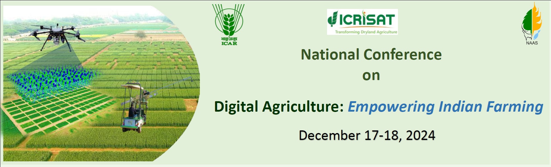 National Conference on Digital Agriculture: Empowering Indian Farming